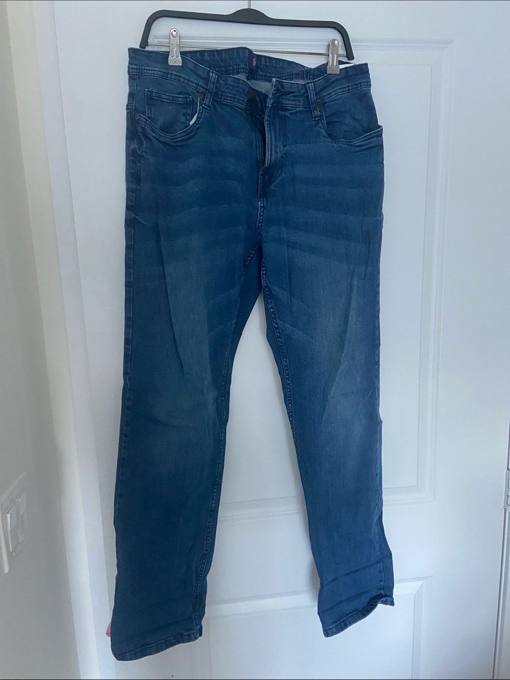 Cavalli Class Men's Dark Blue Relaxed Jeans